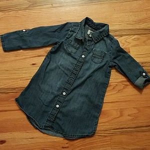 Toddler Tunic Denim Dress
